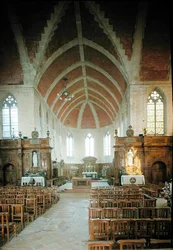 Blick auf das Kirchenschiff in Richtung Chor, 1310-13