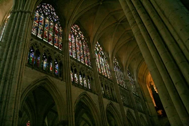 Ansicht der Südseite des Kirchenschiffs