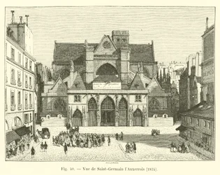 Ansicht von Saint-Germain l