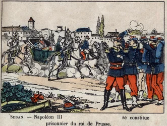 Krieg von 1870 zwischen Frankreich und Preußen: Die Schlacht von Sedan, Kaiser Napoleon III. (Louis Napoleon Bonaparte)