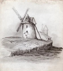 Windmühlen (Zeichnung)