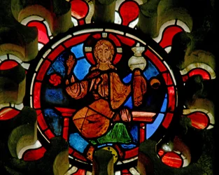 Fenster Ew mit Christus