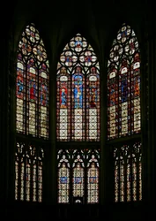 Fenster, Darstellung des Ostendes mit Bandfenstern