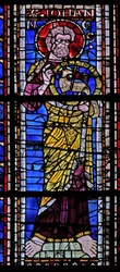 Fenster w101 mit St. Johannes dem Täufer