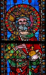 Fenster w11 mit Kaiser Heinrich von Bamberg