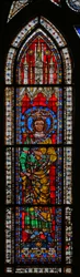 Fenster w11 mit Kaiser Philipp von Schwaben