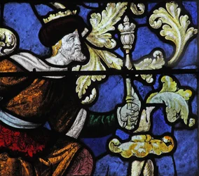 Fenster w11, ein König des Jessebaums