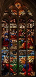 Fenster w126, die Himmelfahrt und Pfingsten