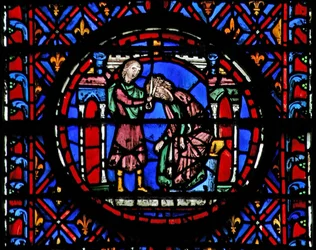 Hiob rasiert sich den Kopf