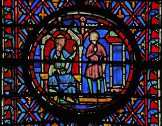 Ein Bote kommt zu Hiob