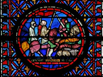 Die assyrische Beute wird entfernt