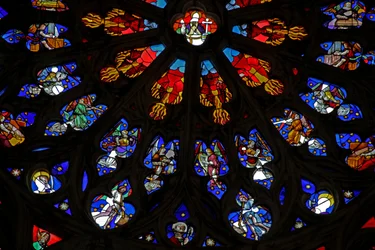 Fenster w135, musizierende Engel