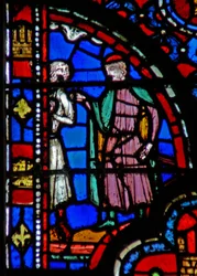 Fenster w13 Triumph von Mordechai Esth VI 11