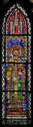 Fenster w15, Kaiser Friedrich I. darstellend