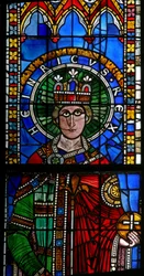 Fenster w15, Kaiser Heinrich I. darstellend