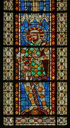 Fenster w203 mit dem heiligen Exuperius