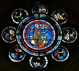 Fenster w235 zeigt die Freien Künste: Musik