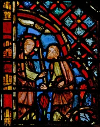 Gott gibt Moses das Zepter