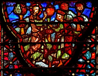 Gott spricht zu Josua. Josua I 1-19