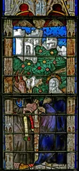 Fenster w7, Versuchung in der Wüste