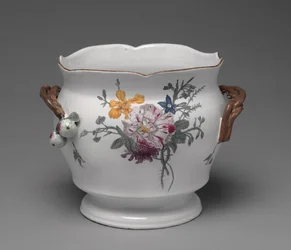 Weinkühler, hergestellt von Joesph-Gaspard Robert Factory, um 1760