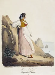 Frau von Capri - Königreich Neapel