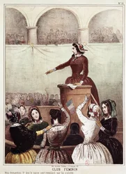 Frauenclub (Lithographie)