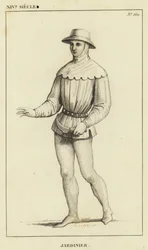 XIV Jahrhundert, Gärtner