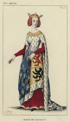 XIV Jahrhundert, Marie de Haynaut