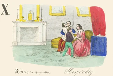X: Xenie des Gastgebers — Gastfreundschaft