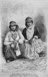 Junge Mädchen, aus La Syrie d