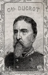 Porträt des französischen Generals Auguste-Alexandre Ducrot - 1870-71