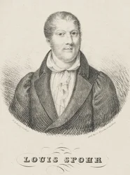 Porträt von Louis Spohr 1784-1859, ca. 1830-1840