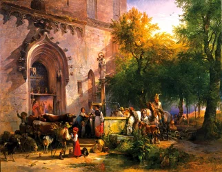 Am Klosterbrunnen, 1836