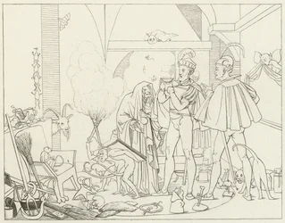 Illustration zu Goethes Faust