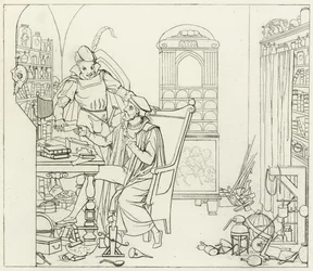 Illustration zu Goethes Faust