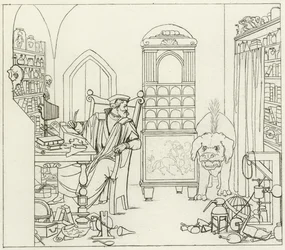 Illustration zu Goethes Faust