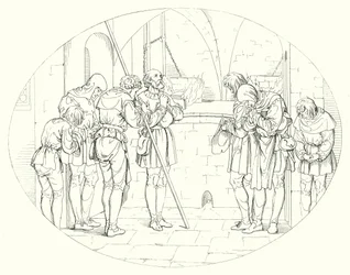 Illustration für Schillers Lied von der Glocke (Gravur)