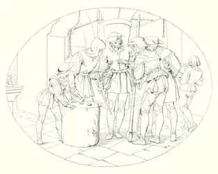 Illustration zu Schillers Lied von der Glocke