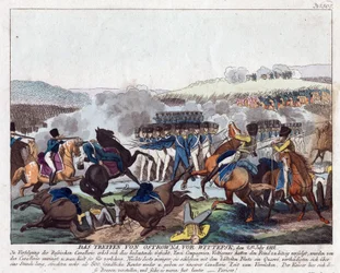 Schlacht von Ostrowno, nahe Wizebsk, am 25. Juli 1812