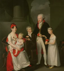 Marc Andre Souchay (1759-1814) und seine Familie, ca. 1805