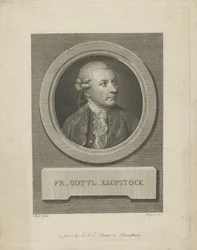 Porträt von Friedrich Gottlieb Klopstock