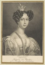 Amélie von Leuchtenberg 1812-1873, Kaiserin von Brasilien, 1830