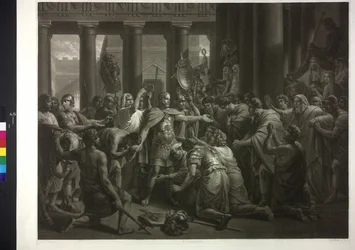 Aus der römischen Geschichte (Livy Camillus appelliert an den Starken)