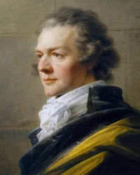 Porträt von Johann Nepomuk Hunczovsky, gemalt von Heinrich Friedrich Füger