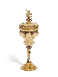 Pokal mit Deckel, Nürnberg, spätes 16. Jahrhundert
