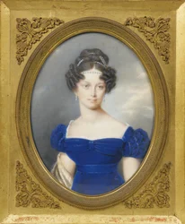 Prinzessin Henrietta von Nassau-Weilburg, die Frau von Erzherzog Karl von Österreich, 1797-1829