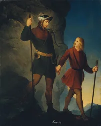 Die Errettung Kaiser Maximilians I. aus der Martinswand