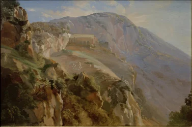 Kloster im Gebirge bei Subiaco