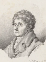 Porträt des Komponisten Antonio Salieri 1750-1825, 1821